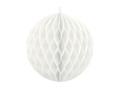 Minge de agățat decor alb - 40 cm - 1 buc.