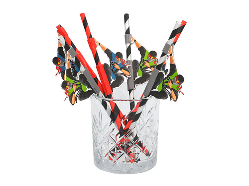 Paie pentru ziua de naștere Ninja - 6 buc.