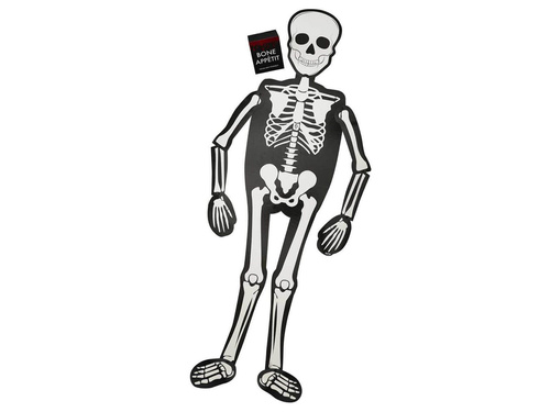 Tavă cu schelet de Halloween - 150 x 130 cm - 1 buc.