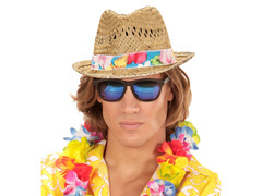 Pălărie hawaiiană din paie - 1 buc.