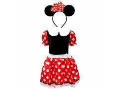 Costum șoarece roșu - 2 articole.