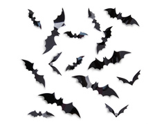 Abțibilduri 3D cu folie de liliac - 60 buc.