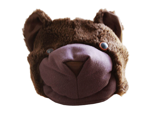 Pălărie de ursuleț maro - 1 buc.