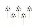 Lumânări pentru mingea de fotbal - 5 buc.