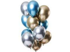 Set de baloane latex Mirror - 33 cm - 12 buc.