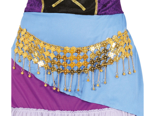 Lanț țigănesc auriu - 1 buc.