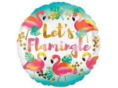 Balon din folie Flamingo - 43 cm - 1 buc