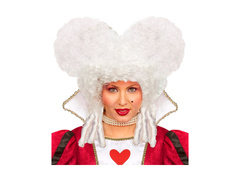 Peruca barocă albă