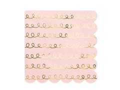 Șervețele Golden Slate - Crăciun fericit - 33 cm - 20 buc.