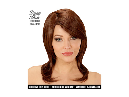 Megan Dream Hair peruca maro