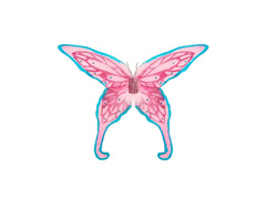 Wings Maxi roz cu cristale 100×84 cm