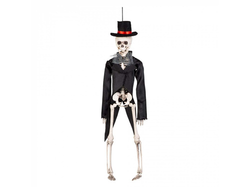 Skeleton mireasă și mire decor suspendat - 43 cm - 1 buc.
