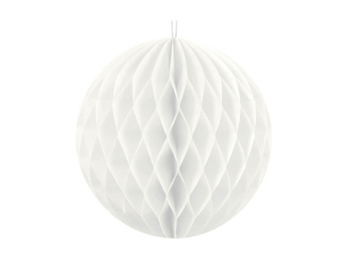 Minge de agățat decor alb - 40 cm - 1 buc.