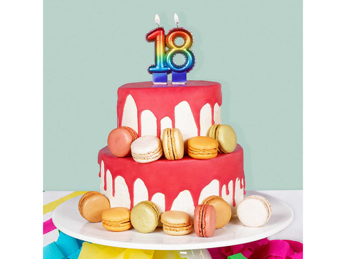 Lumânare aniversară 50 de ani culoare 50 - fifty