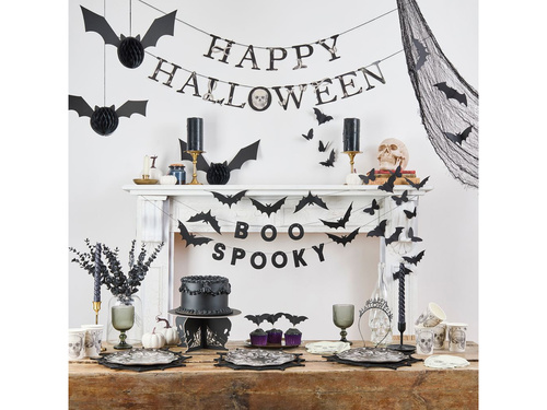 Halloween Paper Bat Hanging Decorație - ??? cm - 1 buc.