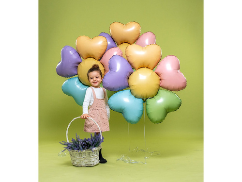 Balon cu margaretă colorată - 75 x 71 cm - 1 buc.