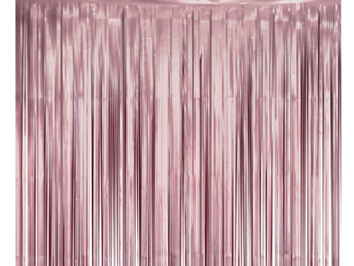 Perdea - Perdea de ușă roz mat - 100 x 200 cm