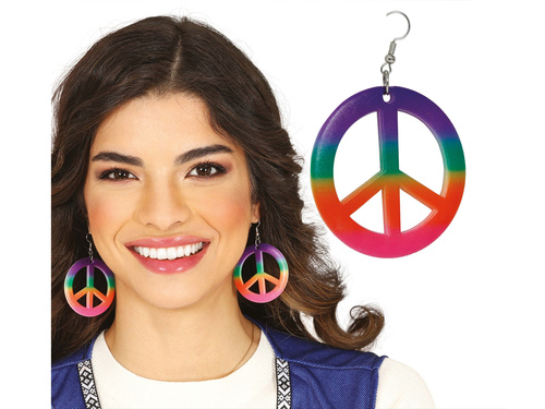 Cercei Pacyfka în culori - 1 pereche