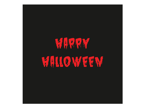 Set de hârtie pentru Halloween sângeros - 44 buc.