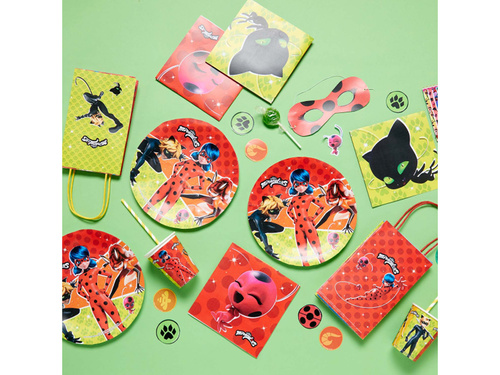 Farfurii aniversare Miraculum - 23 cm - 8 buc.