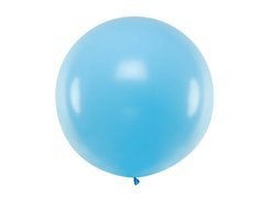 Balon gigant cu diametrul de 1 m - albastru pastel.
