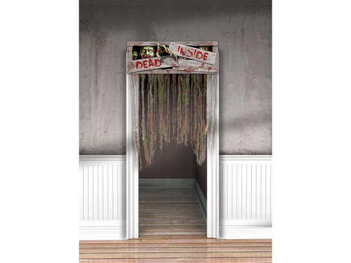 Decorațiune pentru ușa zombie - 96,5 x 140 cm - 1 buc.