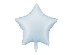 Balon de folie cu stea albastră - 48 cm - 1 buc.