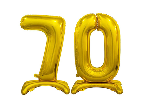 Set de baloane din folie 70 aur - 74 cm