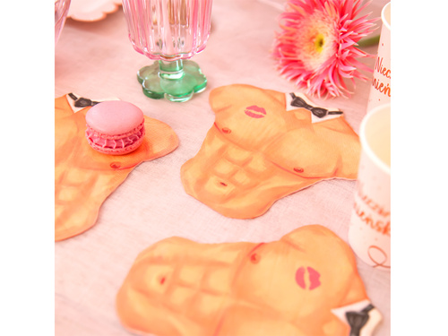 Șervețele Klout pentru bărbați - 16,5 x 16,5 cm - 10 buc.