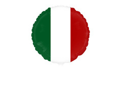 Balon de folie cu steagul național italian - 46 cm - 1 buc.