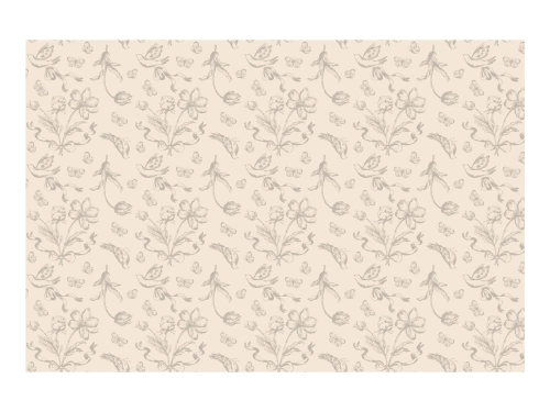 Față de masă cu folie florală - 180x120 cm - 1 buc.