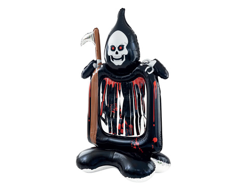 Balon vertical din folie Moartea cu o coasă - 160 cm - 1 buc.