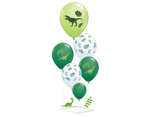 Set baloane dinozauri cu suport