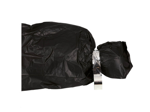 Decorațiune gonflabilă Om mort într-un sac - 178 cm - 1 buc.