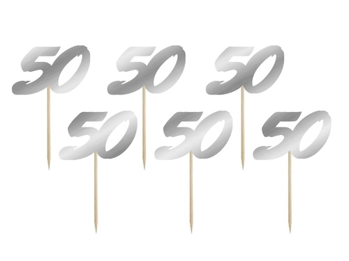 Picuri pentru tort 50 - 6 buc.