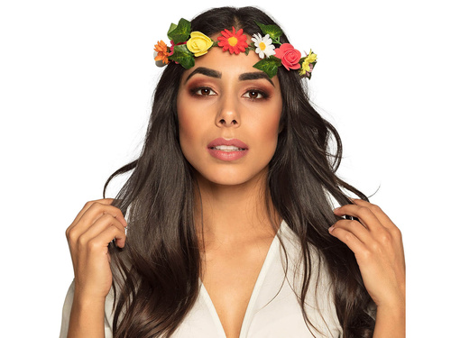 Ghirlandă cu flori și frunze - 1 buc.