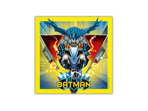 Șervețele aniversare Batman - 33 cm - 20 buc.