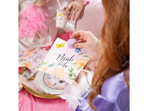 Șervețele florale Bride To Be - 33 cm - 10 buc.