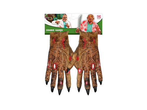 Mănuși zombie din latex