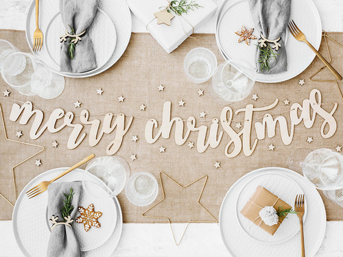 Inele șervețel ren - 6 buc.