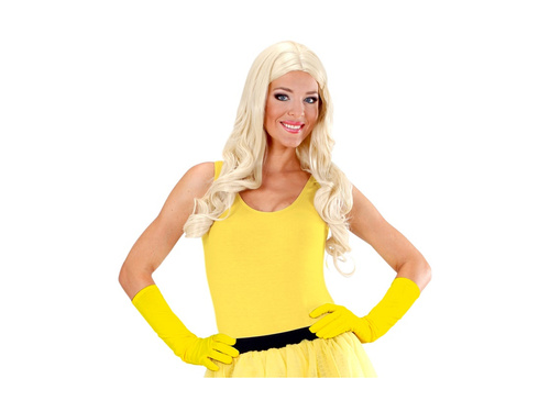 Neon galben mănuși lungi 40 cm