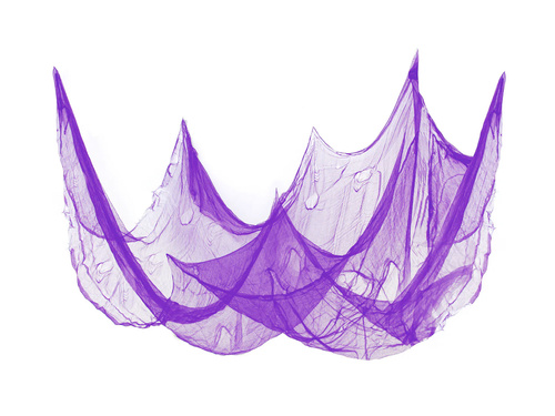 Plasă violet Halloween - 210 x 300 cm - 1 buc.