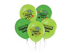 Joc pe baloane din latex - 30 cm - 5 buc.