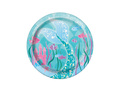 Farfurii aniversare Sirena - 18 cm - 8 buc.