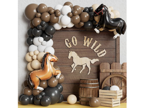 Set de baloane pentru ghirlandă „Koniki” – 134 de bucăți.