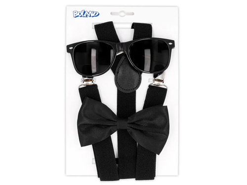 Kit accesorii negru - 3 piese.