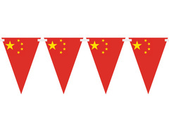 China Flag Hanging Banner - 5m