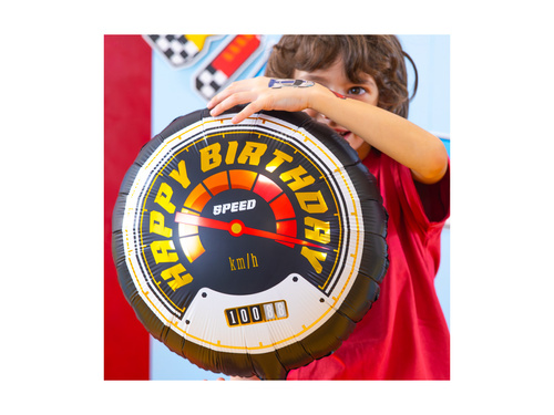 Balon cu folie Happy Birthday - 45 cm - 1 buc.