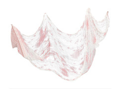 Plasă de Halloween pătată cu sânge - 76 x 228 cm - 1 buc.