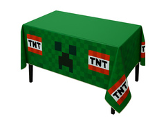 Pânză de masă aniversară Pixels - 108 x 180 m - 1 buc.